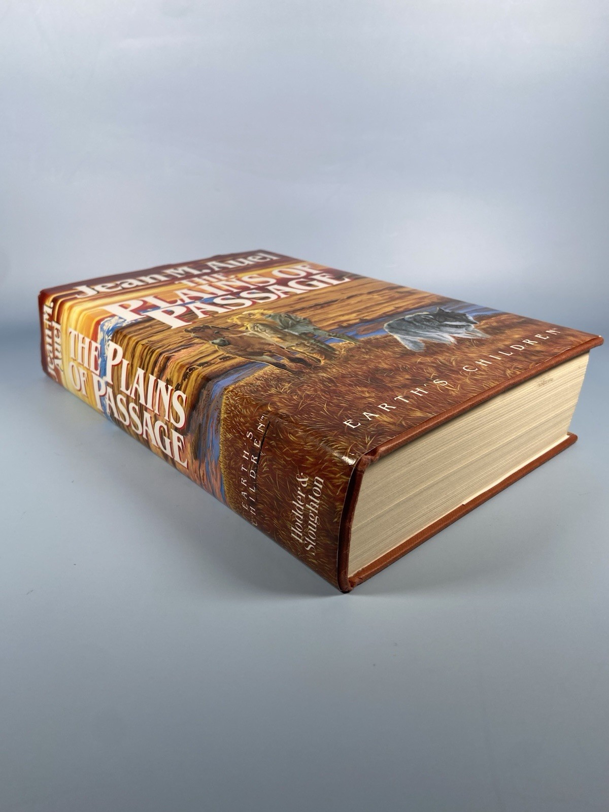 Plains of Passage by Jean M. Auel (1990, Hardcover)