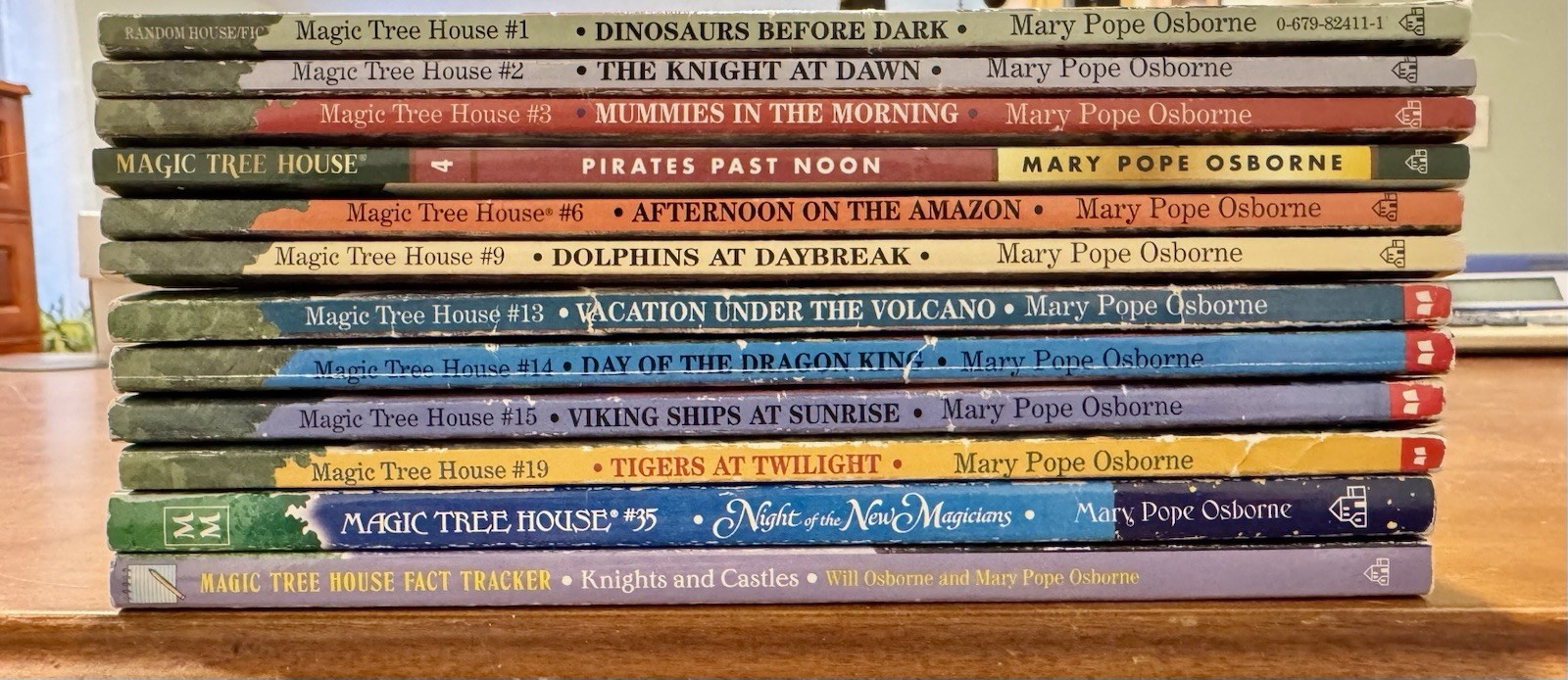 Mary Pope Osborne 12 Chapter Book Lot: Magic Tree House