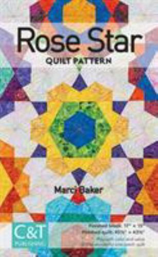 Rose Star Quilt Pattern by Baker, Marci