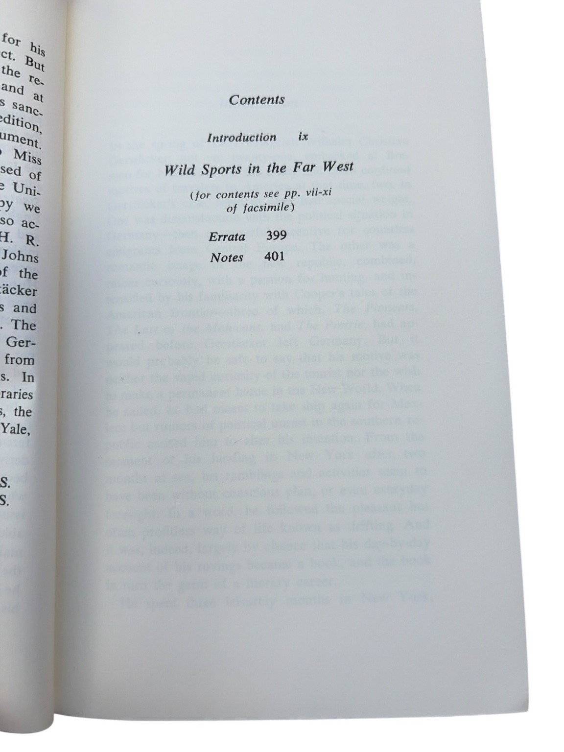 Wild Sports in the Far West Gerstäcker 1968 Hunting Travel Duke University Press