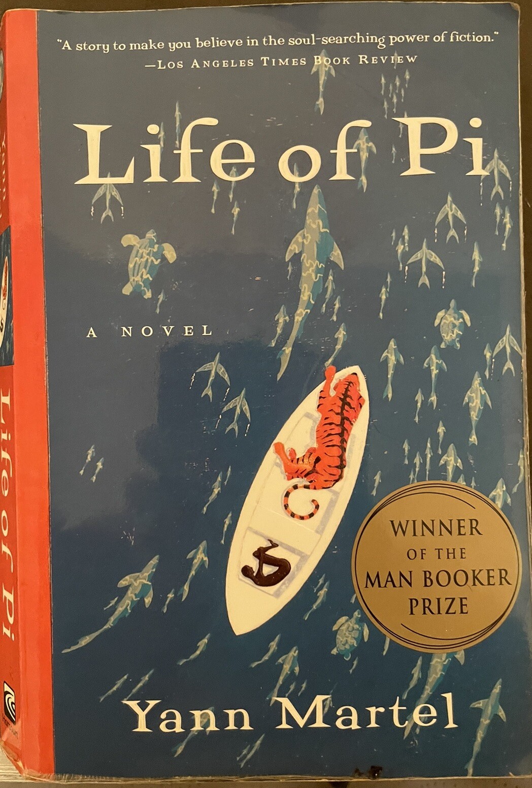 Life of Pi: A Novel by Yann Martel (2003, Trade Paperback)