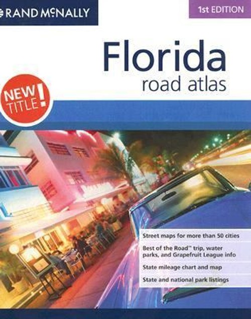 Rand Mcnally Florida Road Atlas Paperback