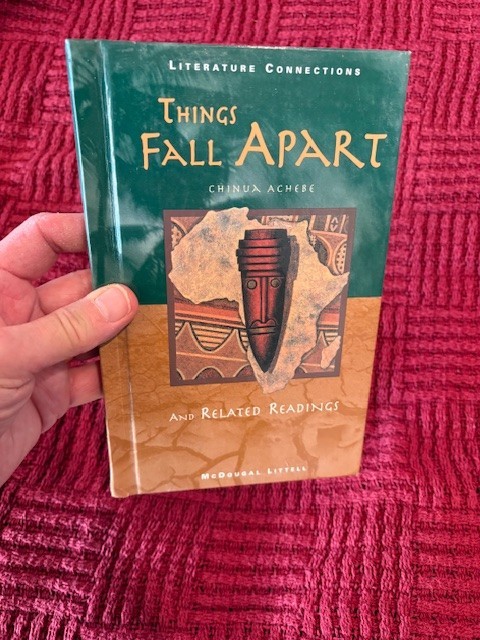 *THINGS FALL APART AND RELATED READINGS* By Chinua Achebe HC LIKE NEW
