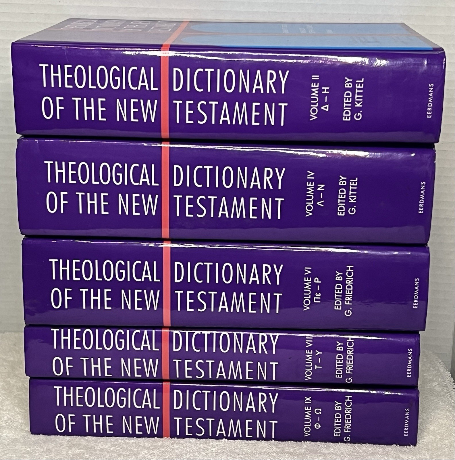Theological Dictionary Of The New Testament Lot/5 HC Titles/READ Vols 2/4/6/8/9