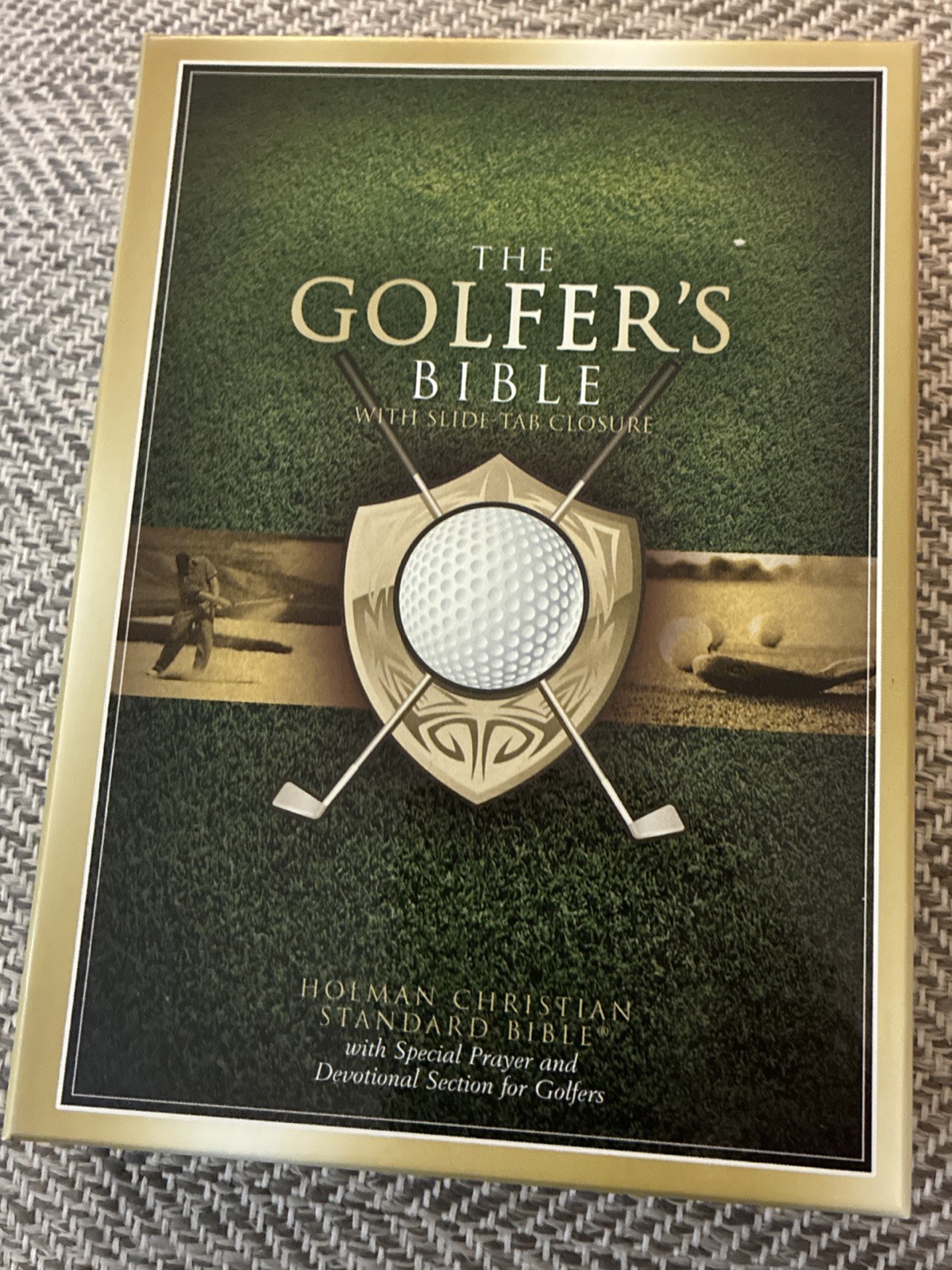 HCSB Golfer’s Bible (Green Bonded Leather) by Holman Bible Editorial Staff…