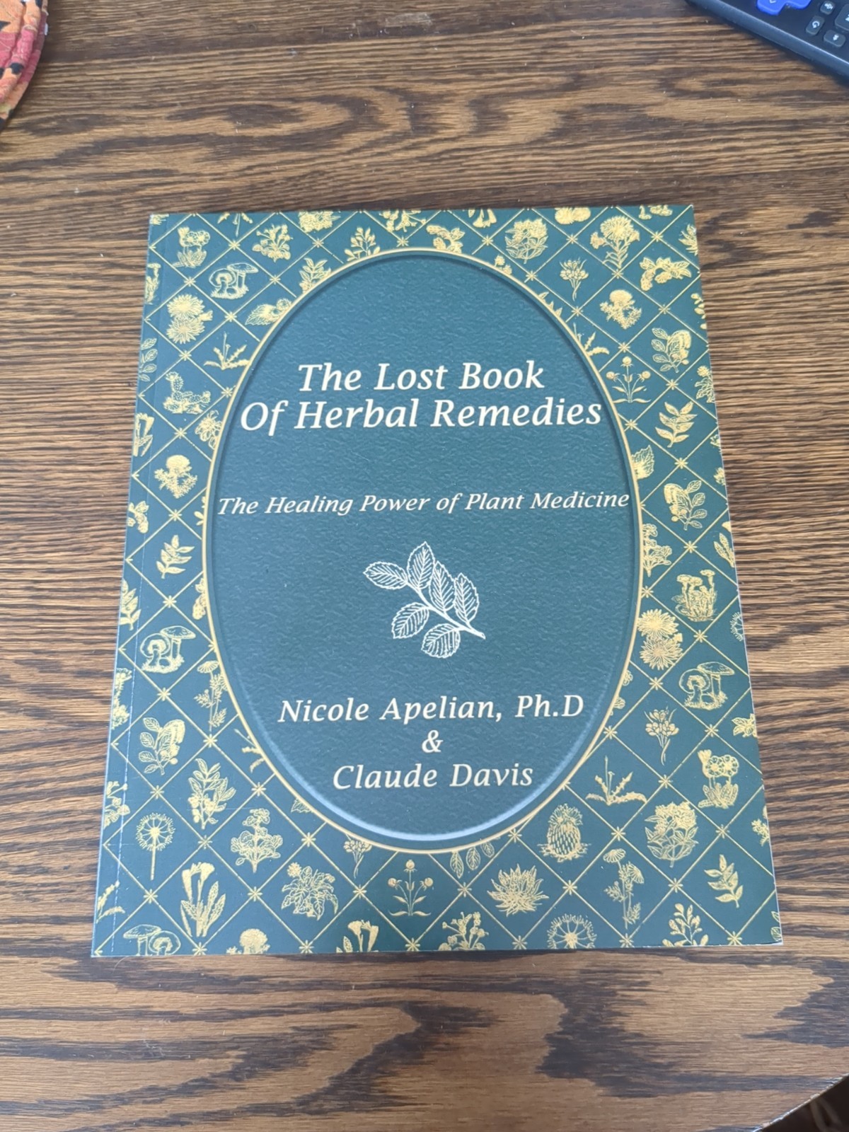 The Lost Book of Herbal Remedies: by Nicole Apelian & Claude Davis Paperback