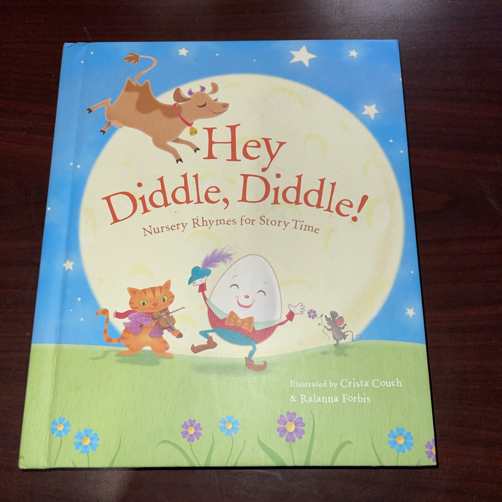 Hey Diddle Diddle nursery rhymes Hallmark Recordable Storybook WORKING
