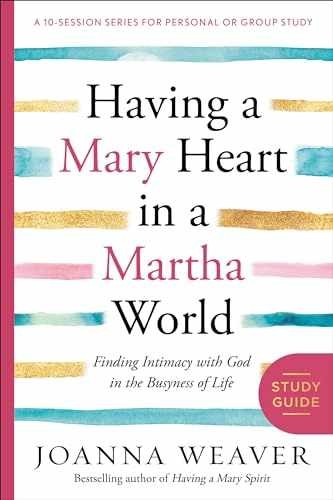 Having a Mary Heart in a Martha – Paperback, by Weaver Joanna – Very Good o