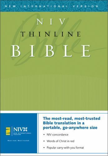 NIV Thinline Bible (New International Version) by Zondervan
