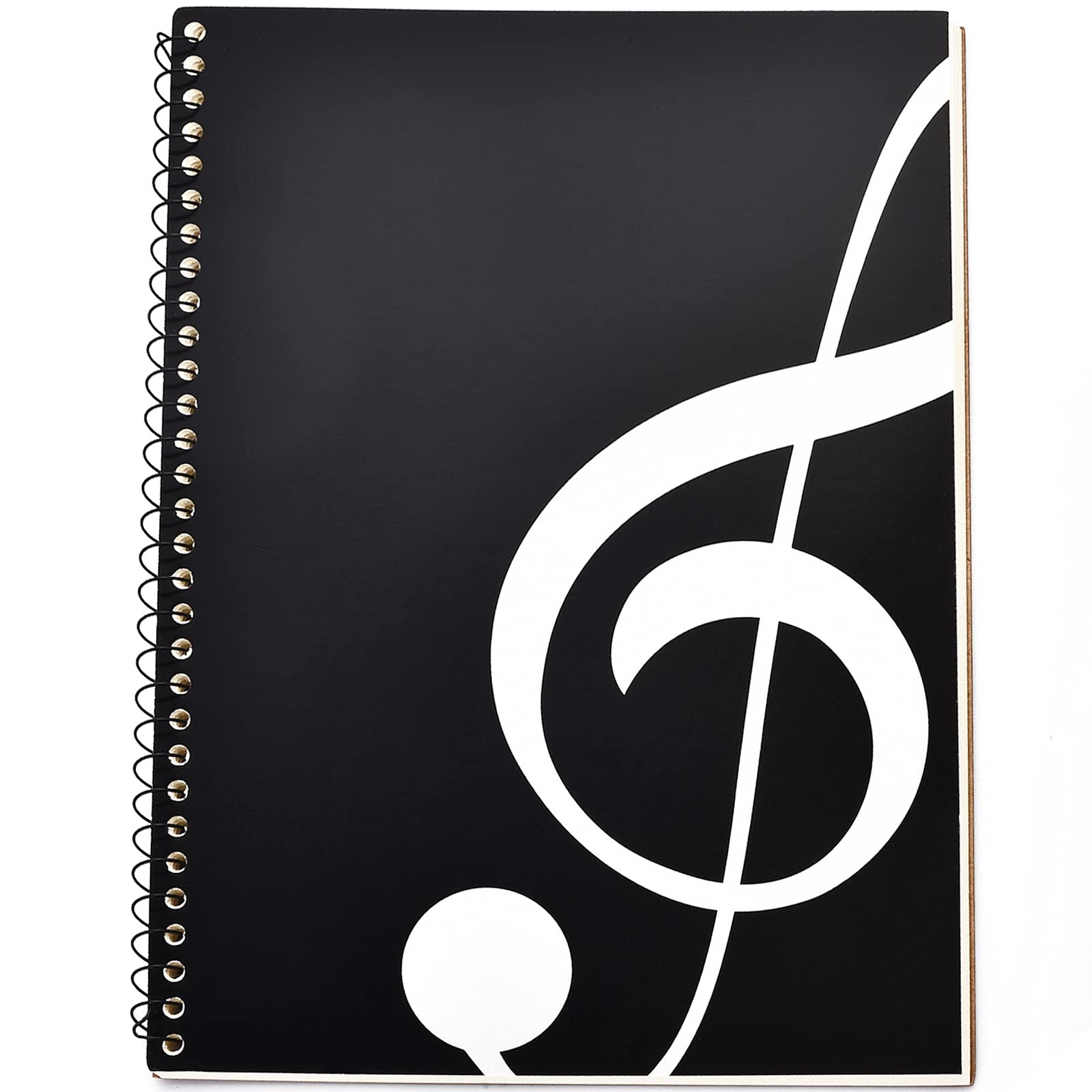 Music Notebook Composition Manuscript Staff Notebook with 100 Pages 10.24×7.5 in