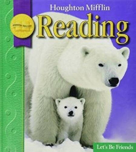 Let’s Be Friends Grade 1.2 (Houghton Mifflin Reading) – Hardcover – VERY GOOD