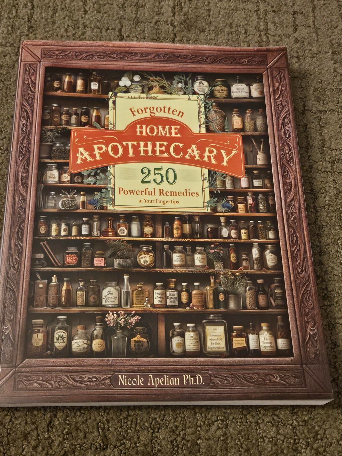 Forgotten Home Apothecary 250 Powerful Remedies at Your Fingertips Book Apelian