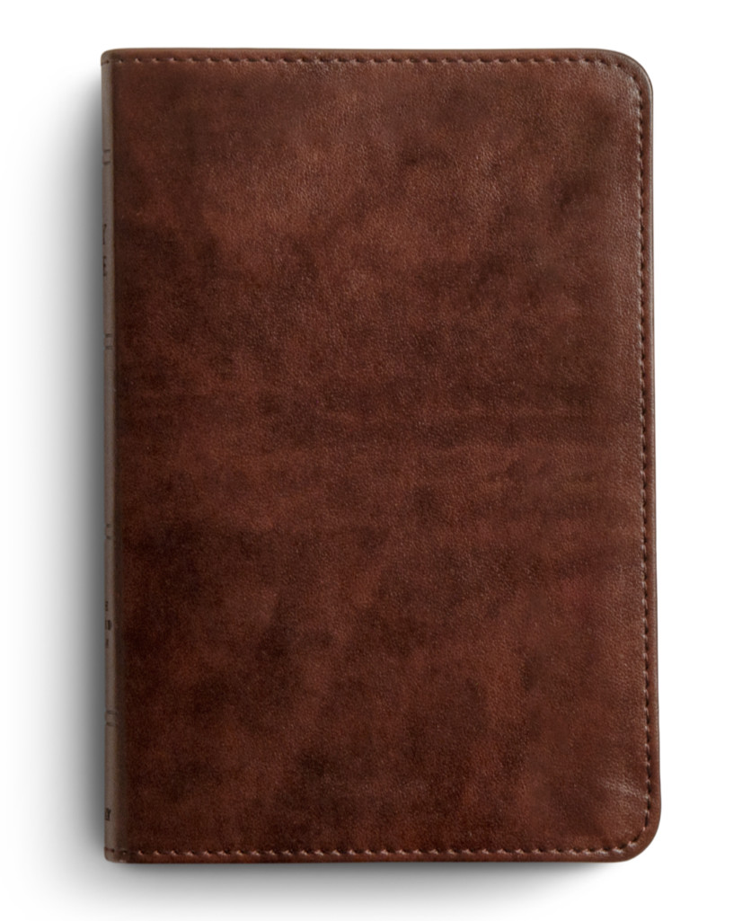Holy Bible : ESV Compact Bible TruTone, Brown, Red Letter Edition