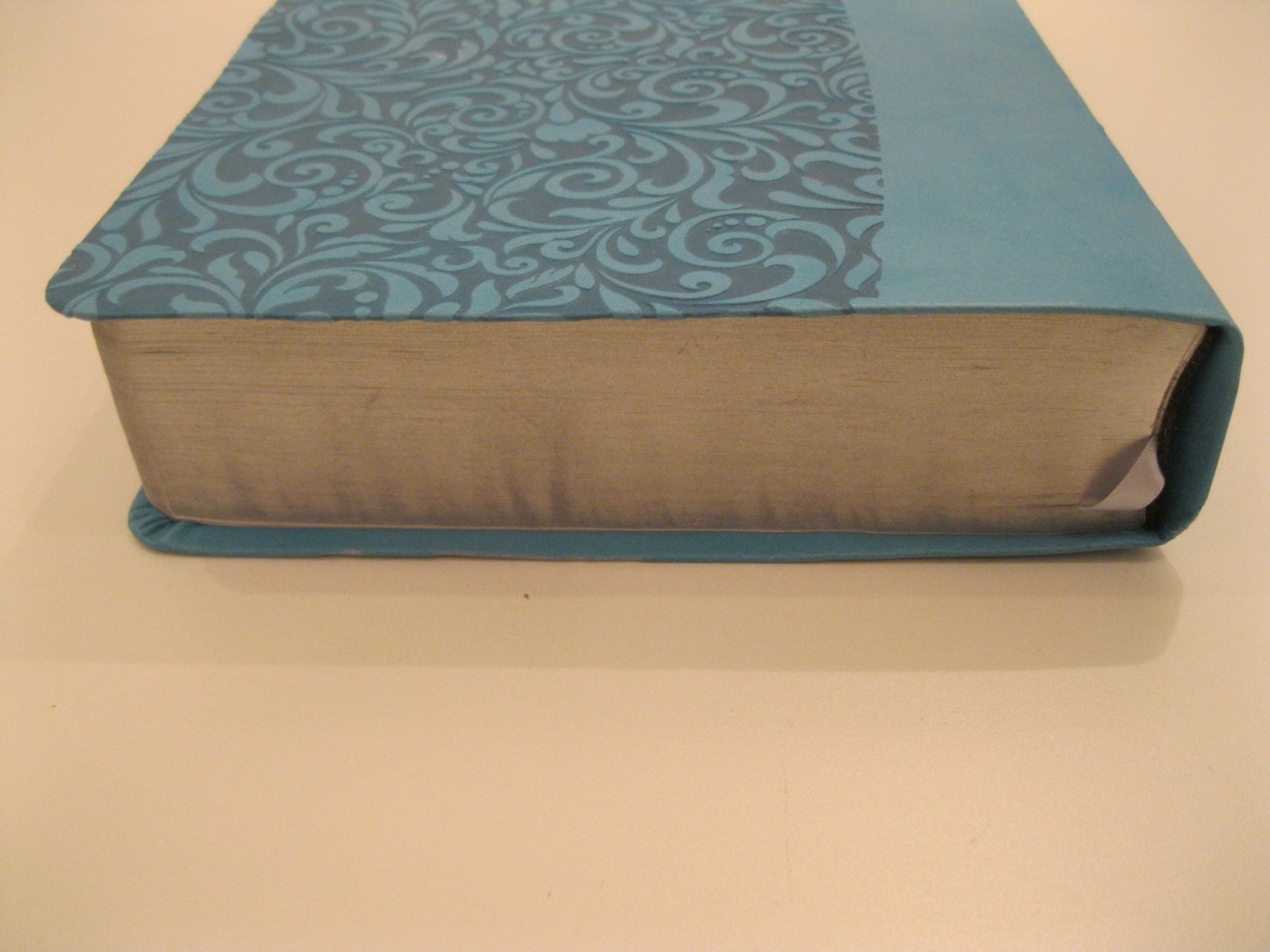 The Everyday Life Bible Teal LeatherLuxe Amplified Bible Joyce Meyer Faith Words