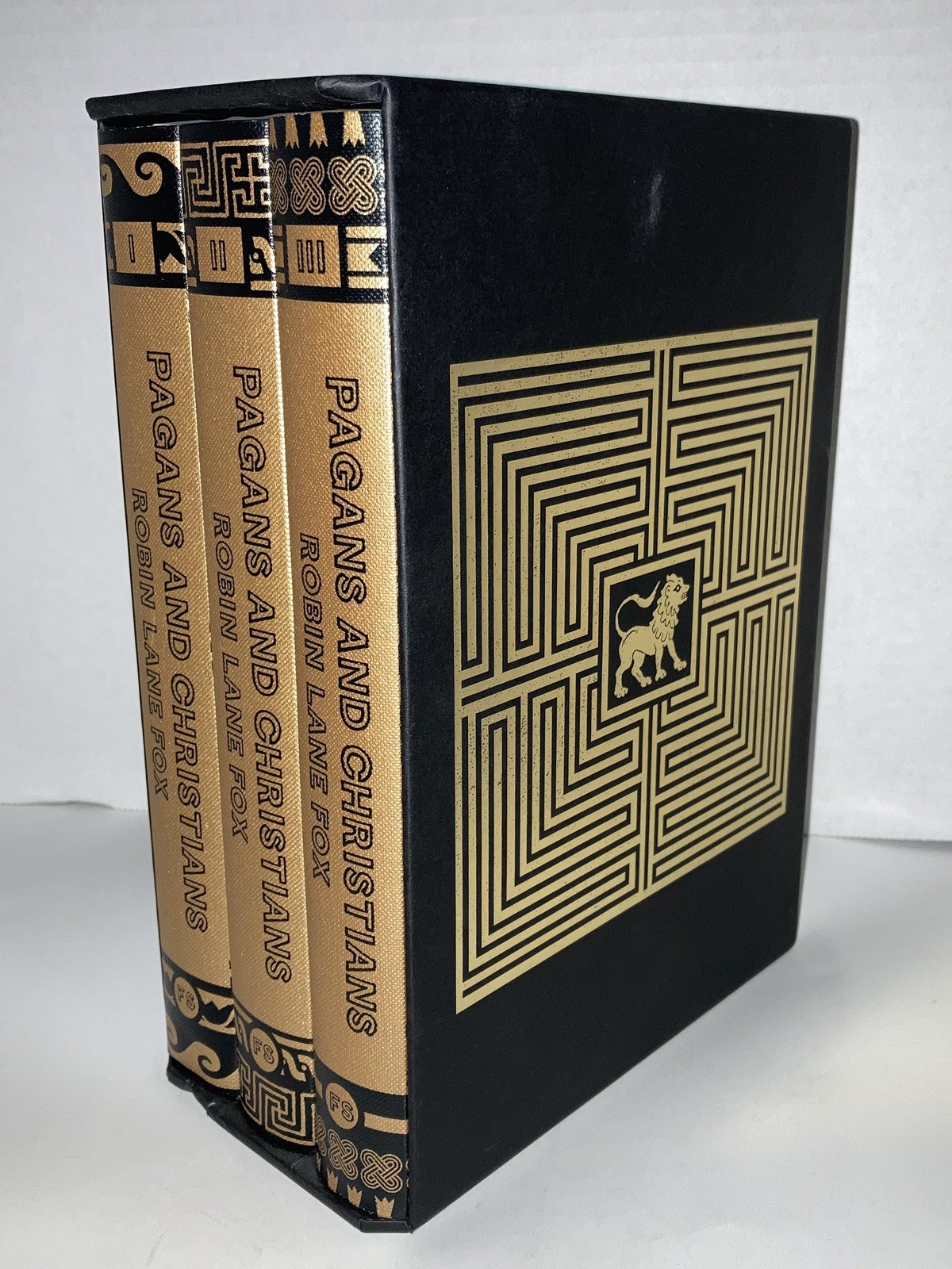 Robin Lane Fox – Pagans And Christians 3 Volume Set 2010 Folio Society Books