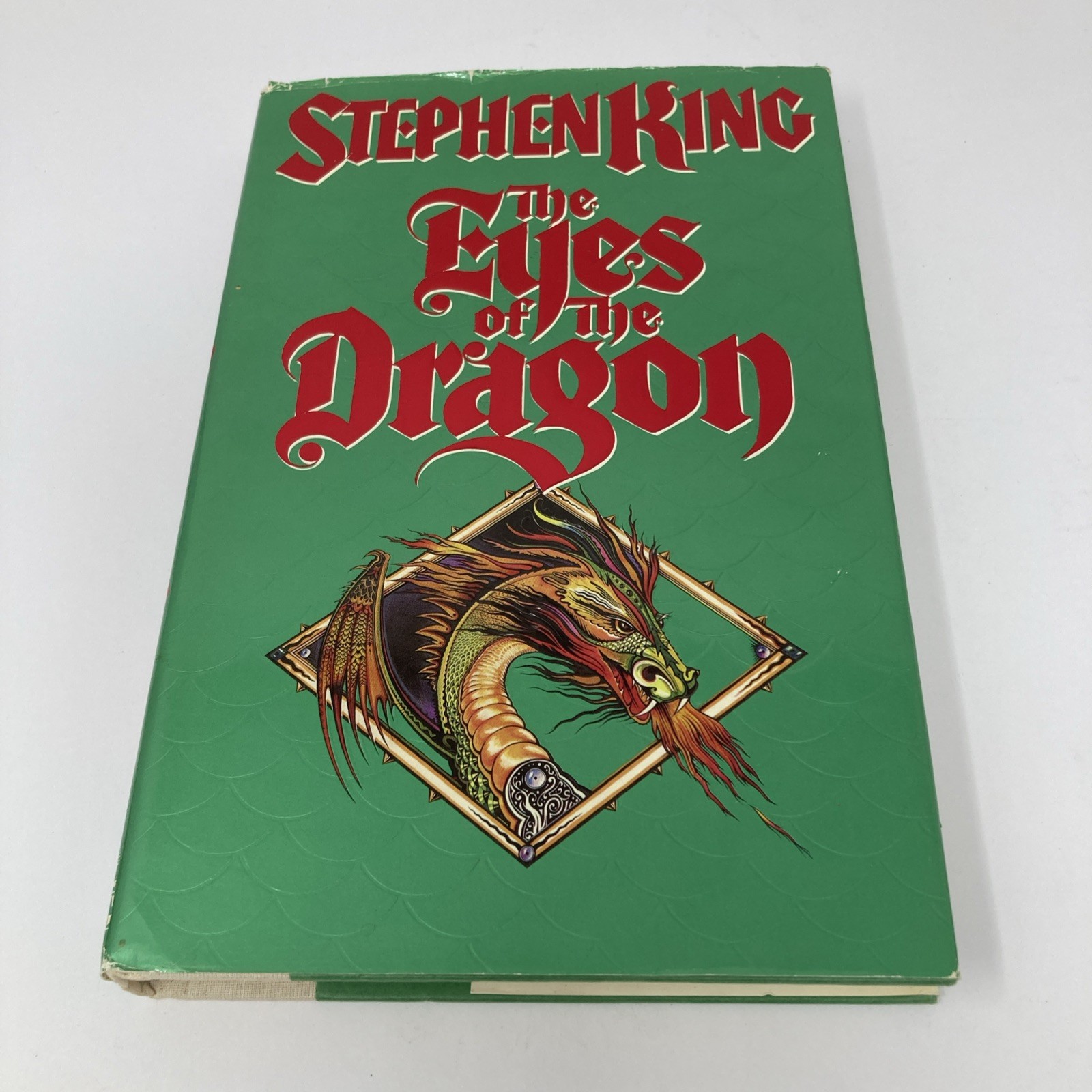 The Eyes of the Dragon by Stephen King 1987 True First Edition 1st Printing HCDJ