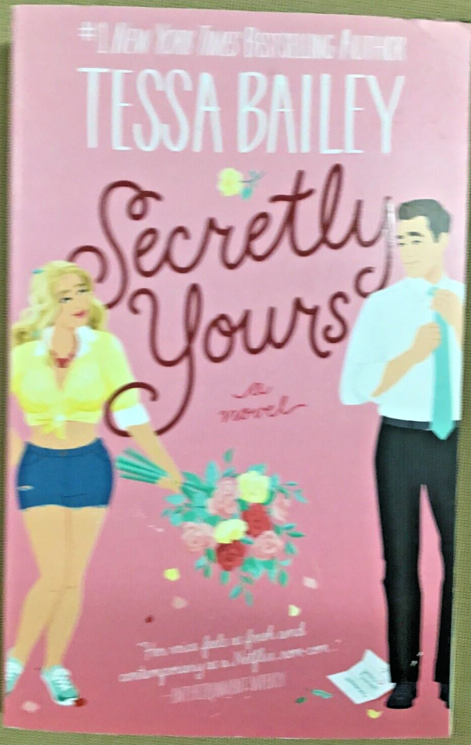 Secretly Yours – by Tessa Bailey (Paperback) NEW 📖