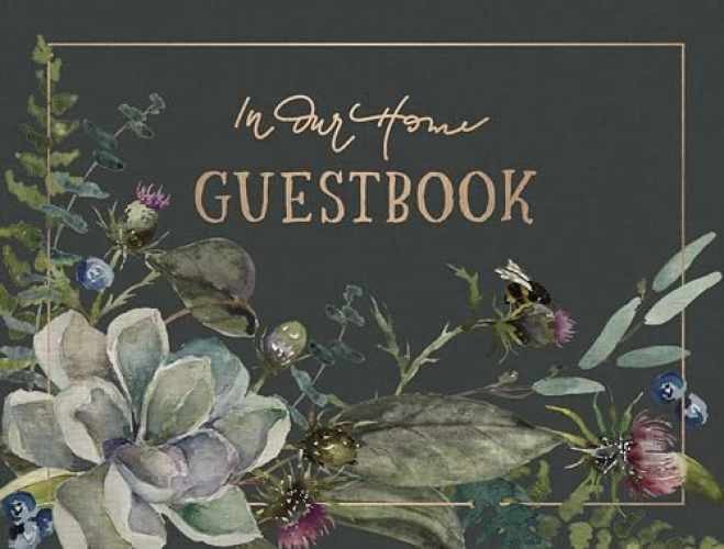 In Our Home Guestbook – Hardcover, by Simons Ruth Chou – Very Good o