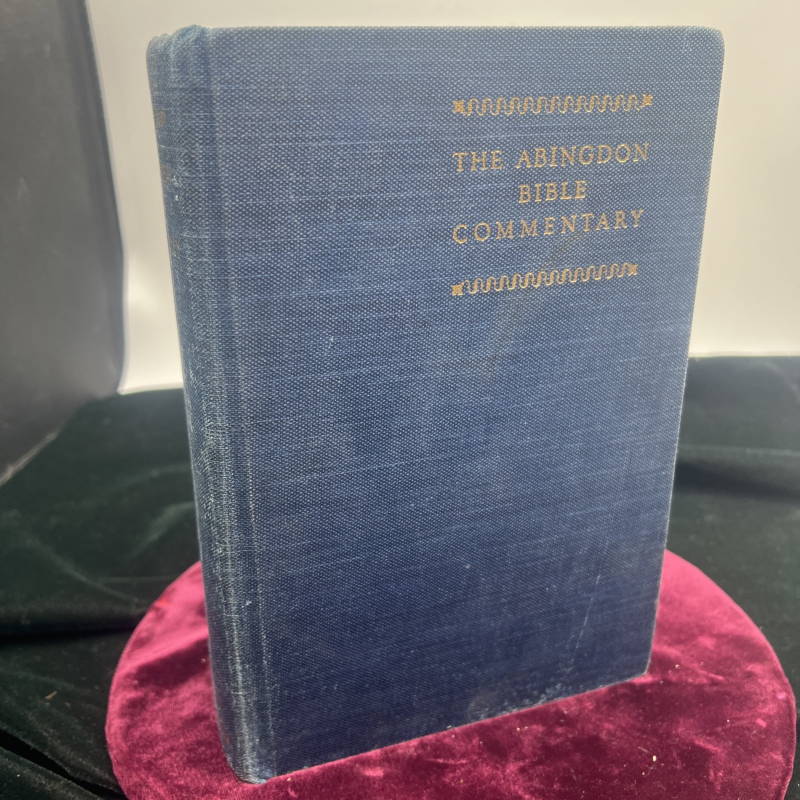 The Abingdon Bible Commentary Hardcover 1929 Abingdon Press Huge Book Vintage