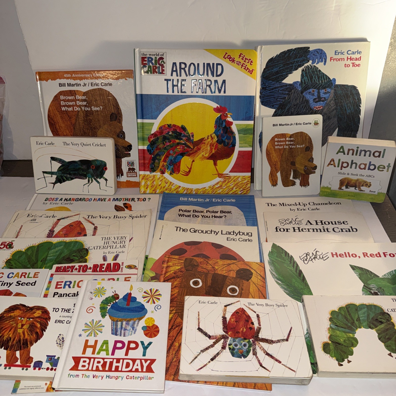 Eric Carle Book Lot 21 Childrens Picture Books Hungry Caterpillar Polar Bear