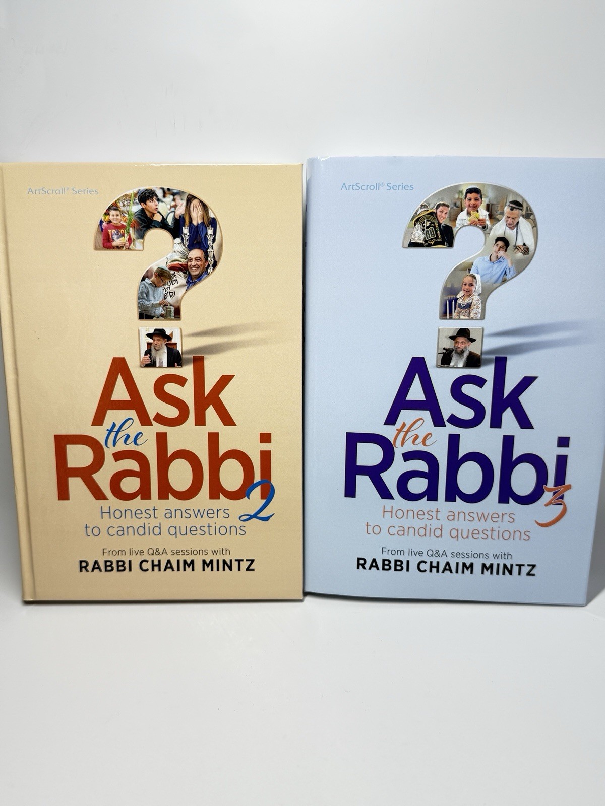 Ask the Rabbi Vol. 2 & 3 Rabbi Chaim Mintz HC ArtScroll Mesorah Oorah Set