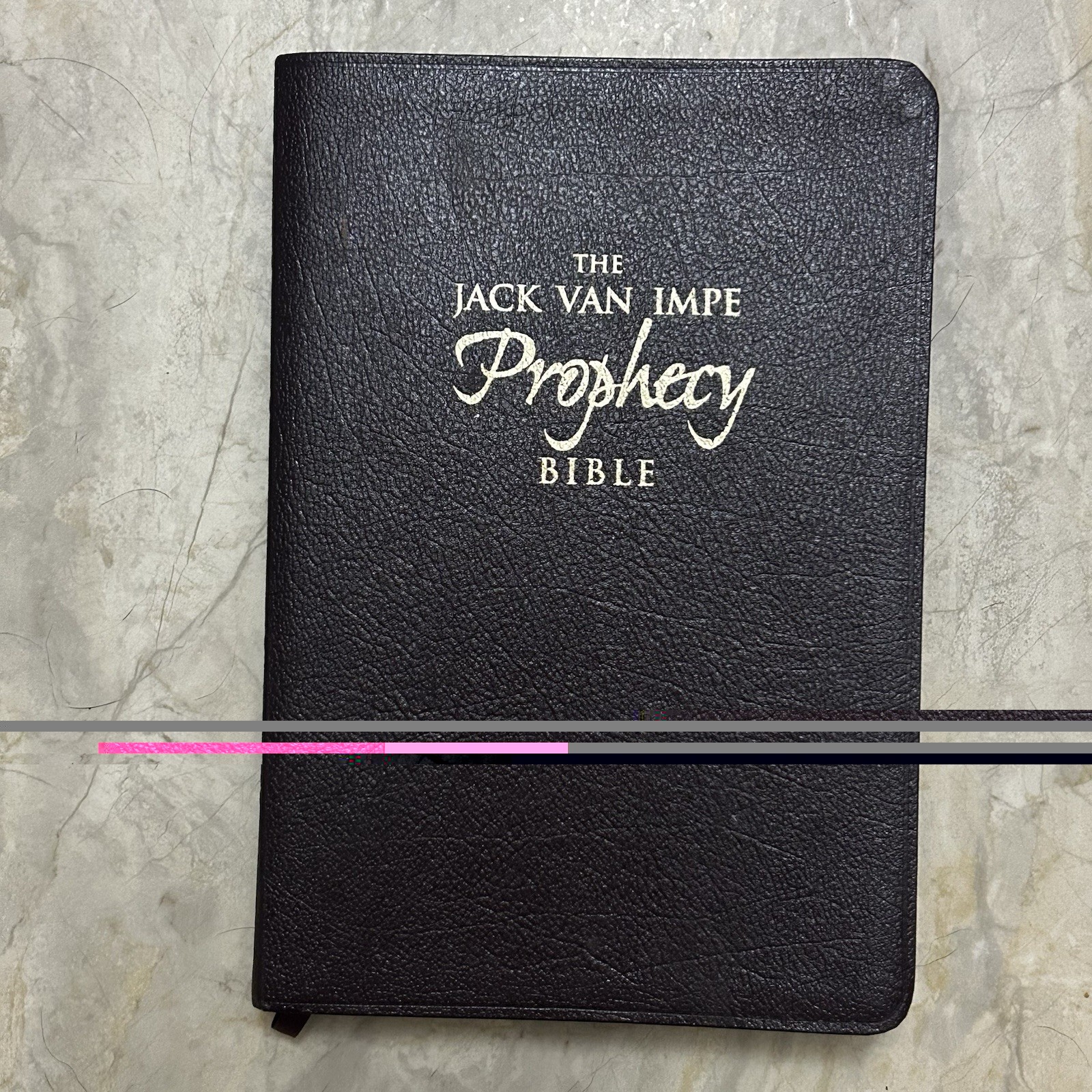 The Jack Van Impe Prophecy Bible-KJV Red Letter Special Limited Edition