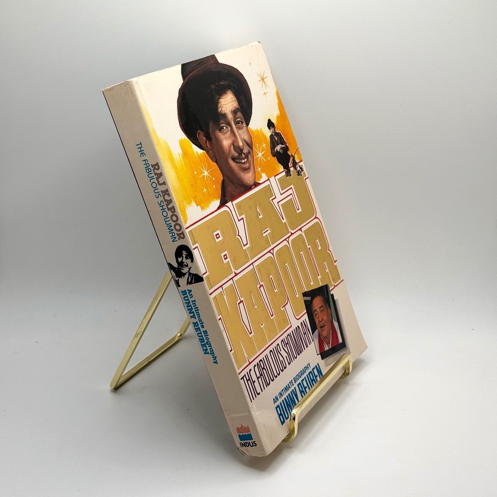 SIGNED – Raj Kapoor by Bunny Reuben – PB 1995 Indus Cinema Bollywood