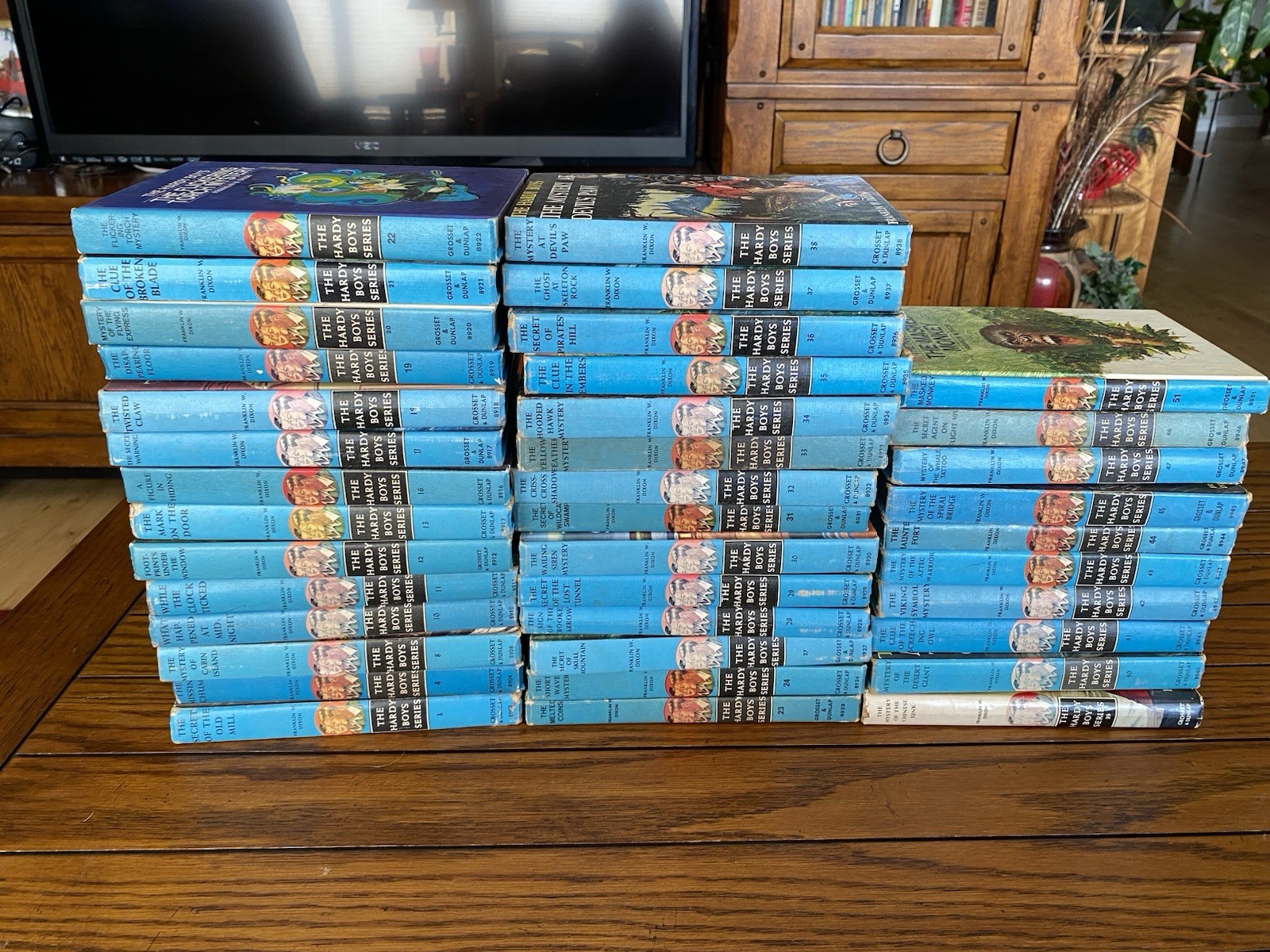 The Hardy Boys Matte Covers 1930’s-1970’s Huge Lot Of 38- No Duplicates Good