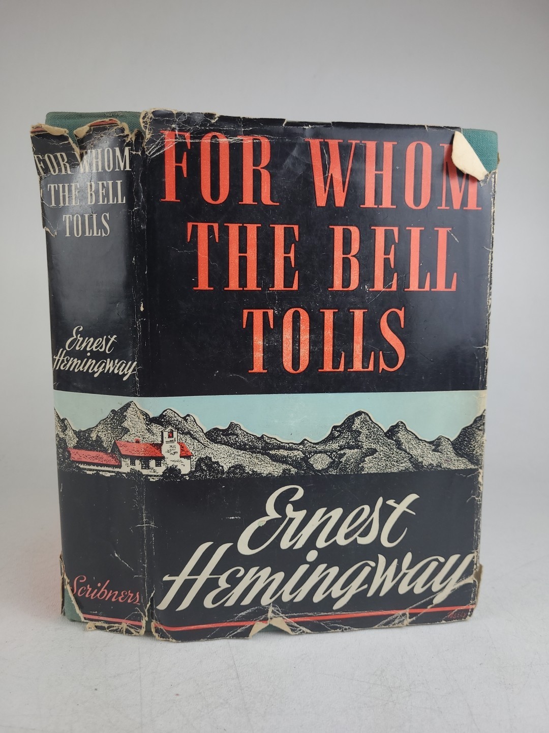 For Whom the Bell Tolls by Ernest Hemingway 1943 Hardcover Dust Jacket HCDJ