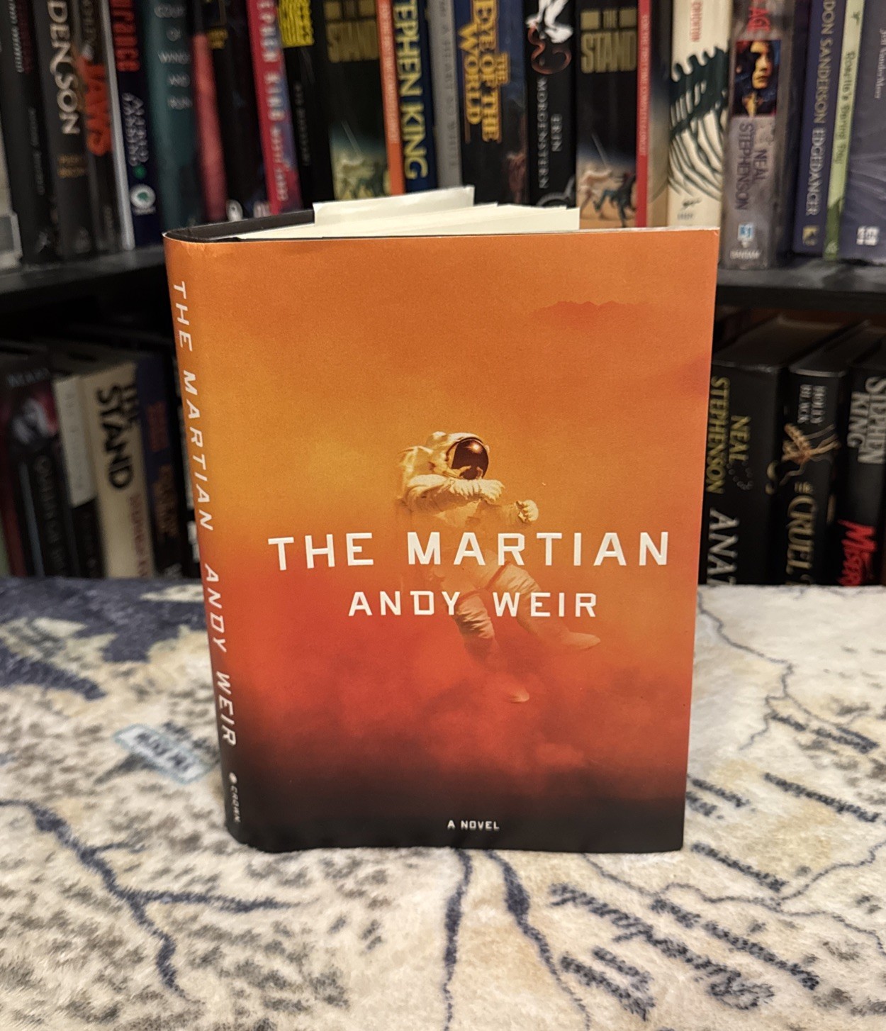 The Martian by Andy Weir (2014, Hardcover) First Edition/Late Print, VG, HCDJ