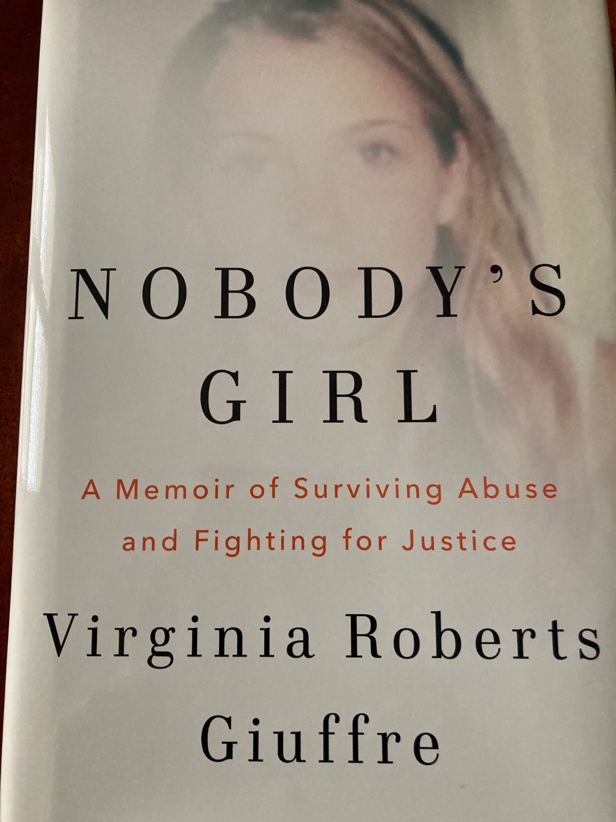 Nobody’s Girl: A Memoir – Hardcover, by Giuffre Virginia Roberts – Very Good b