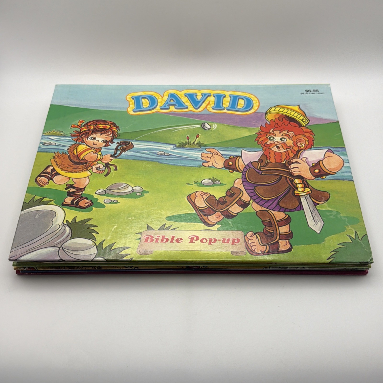 VTG Bible Story Pop Up Books Lot Of 9 Jonah David Jesus Noah Playmore Waldman