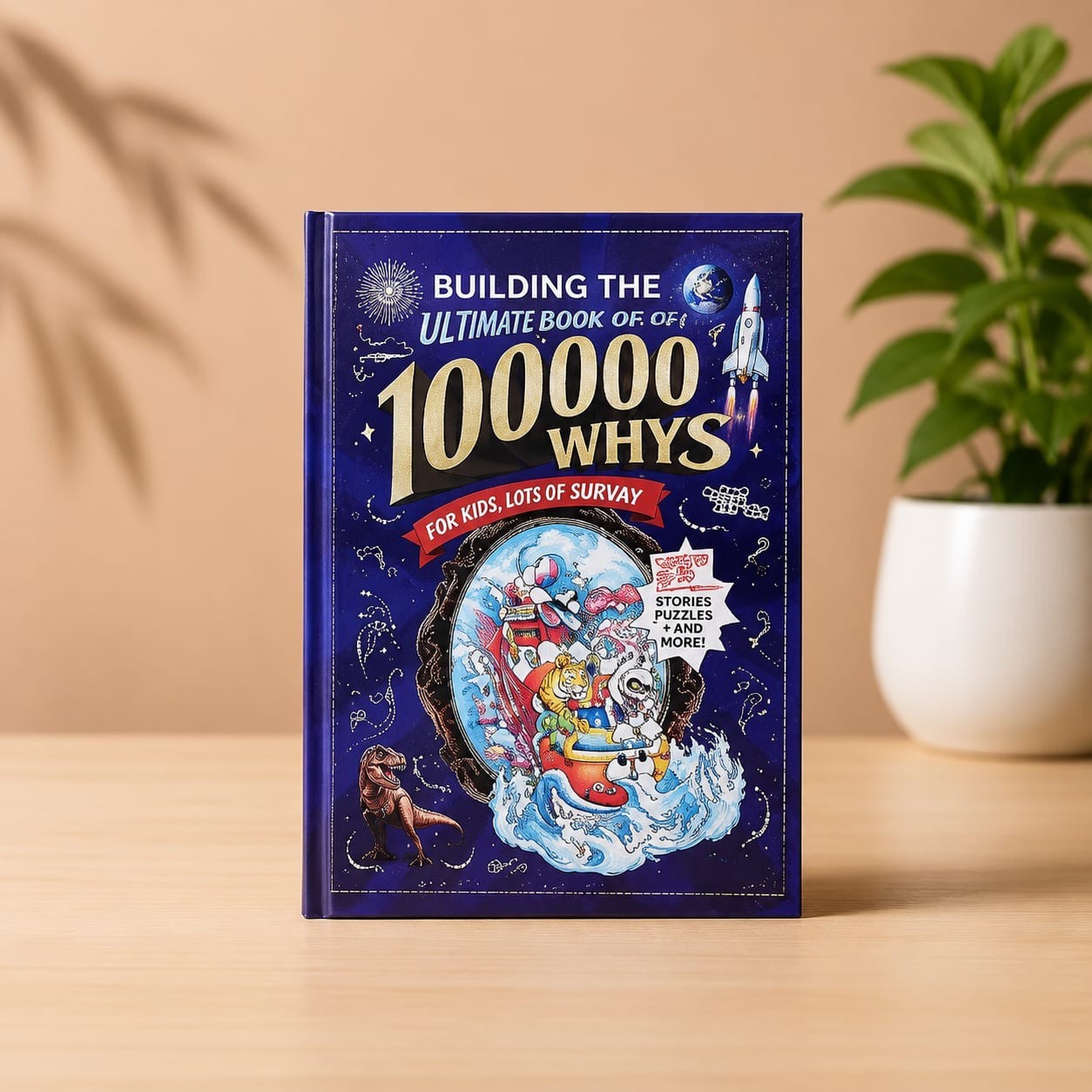 100000 Whys Science Learning Book for Kids STEM Education English Edition
