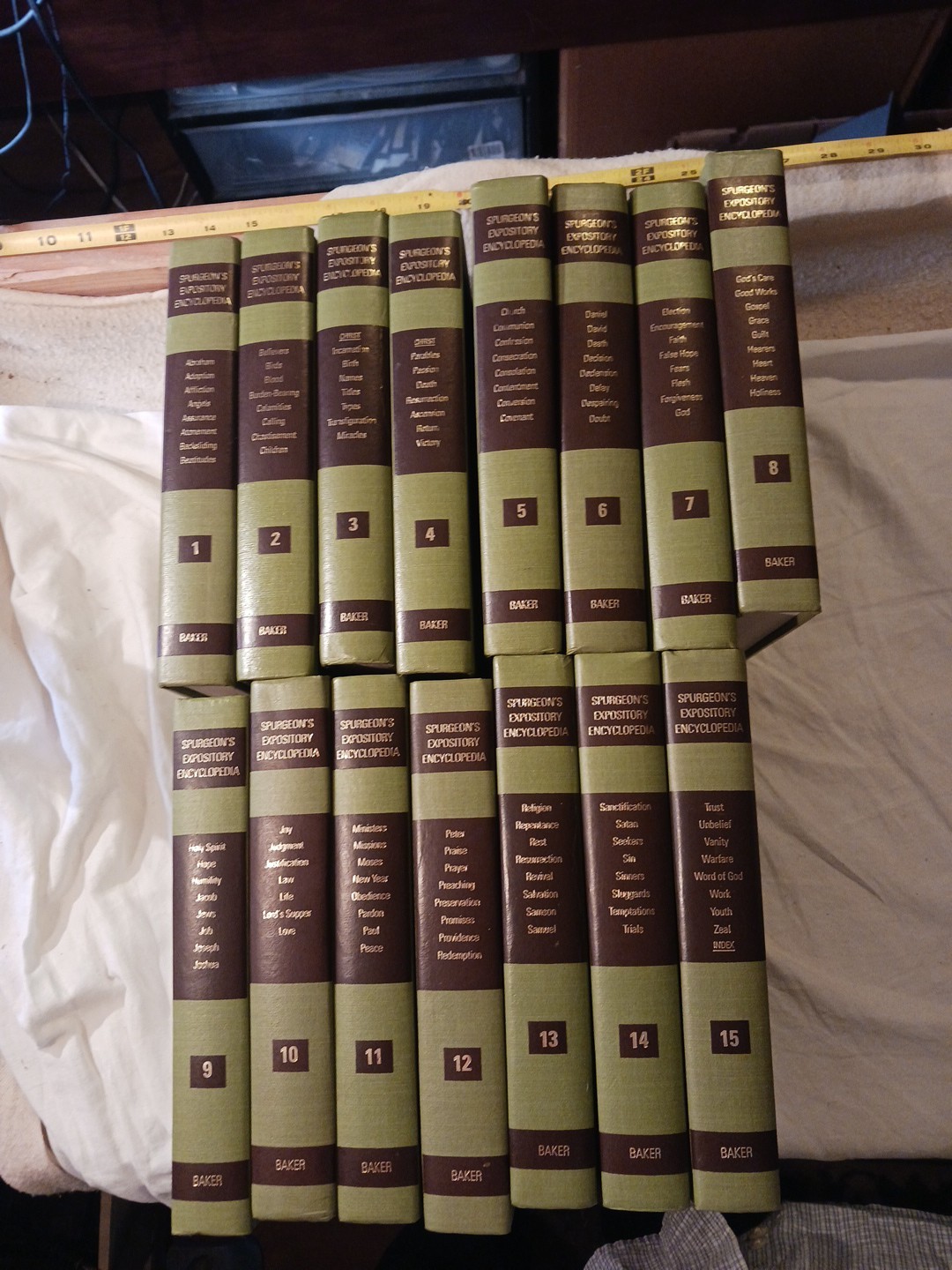 Spurgeon’s Expository Encyclopedia in 15 volumes, Baker book house 1984 #S7