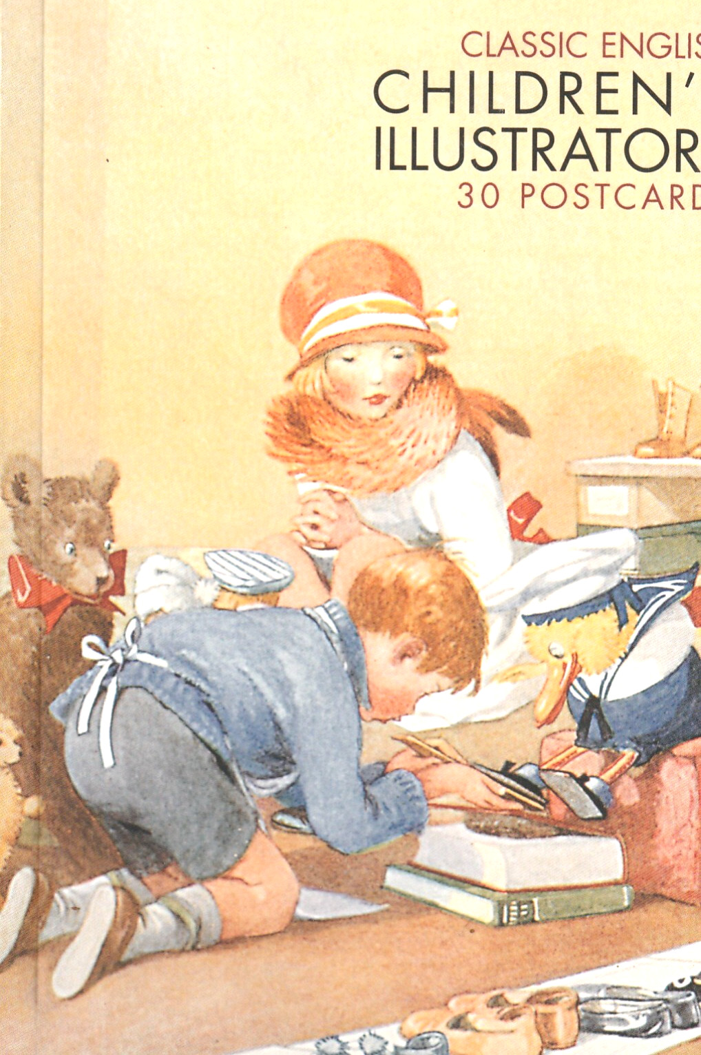 Classic English Children’s Illustrator’s: A Book of 30 Postcards