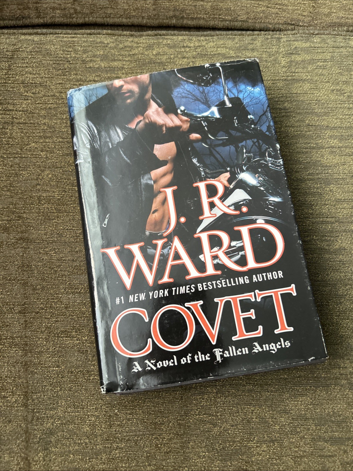 HARDCOVER Covet by J. R. Ward W/ Dust Jacket Rare Fallen Angels