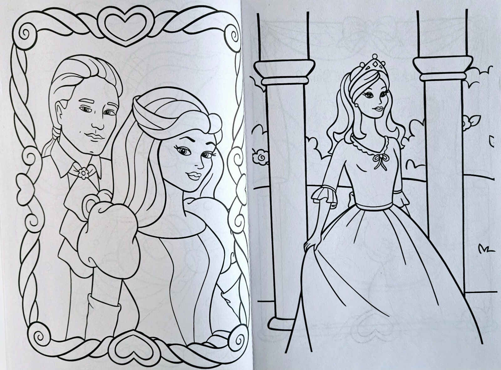 MERMAID & PRINCESS Giant Coloring & Activity Books 256 pages total BRAND NEW