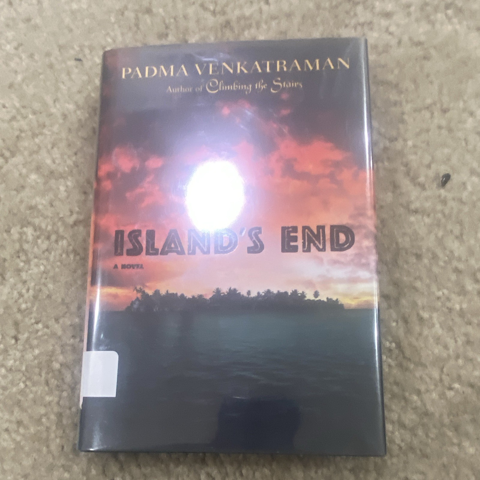 Island’s End Hardcover Padma Venkatraman 2011 Wendy Lamb Books Ex-Library