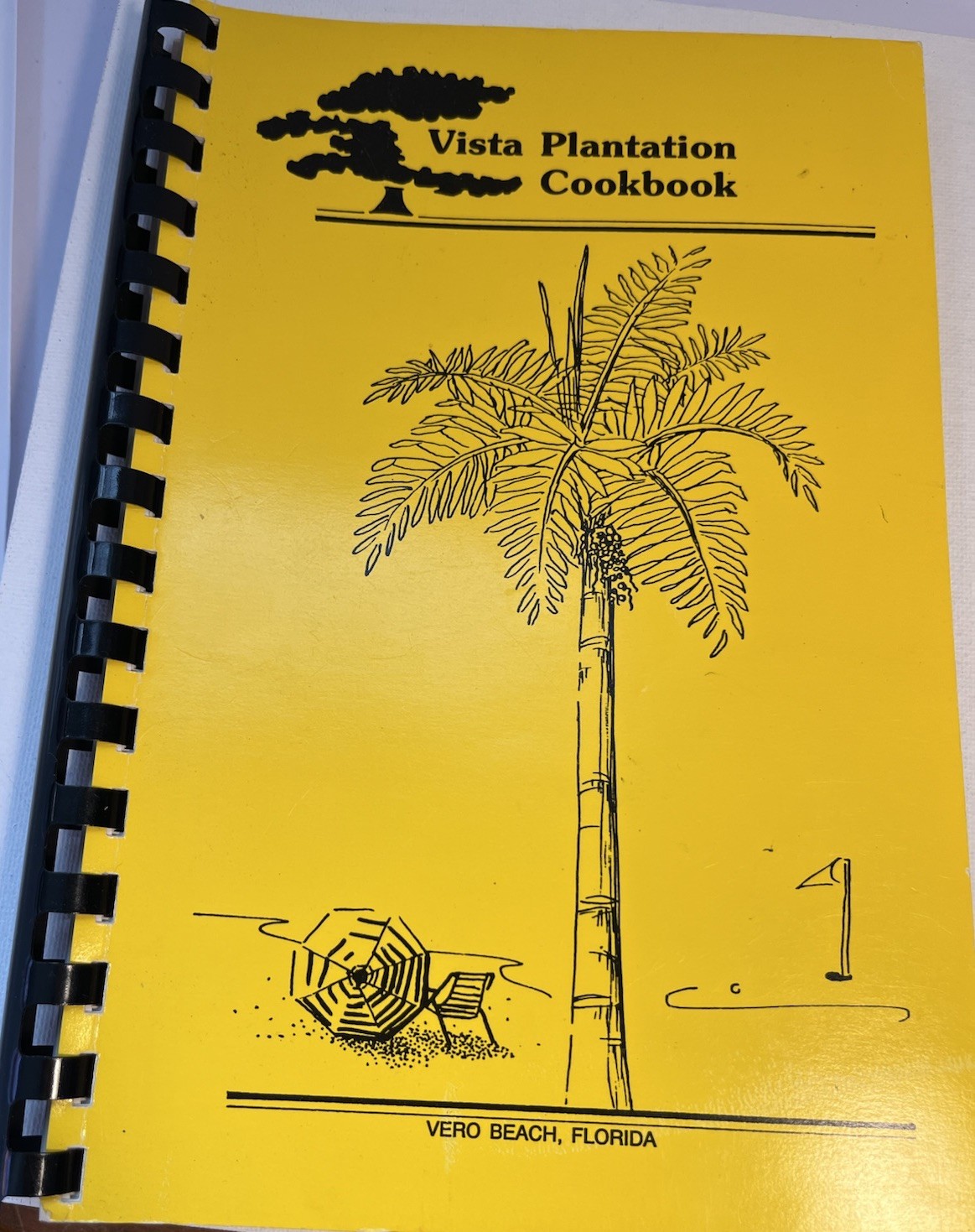 Vista Plantion Community Cookbook Vero Beach Florida 80 Pages 1990 Vintage