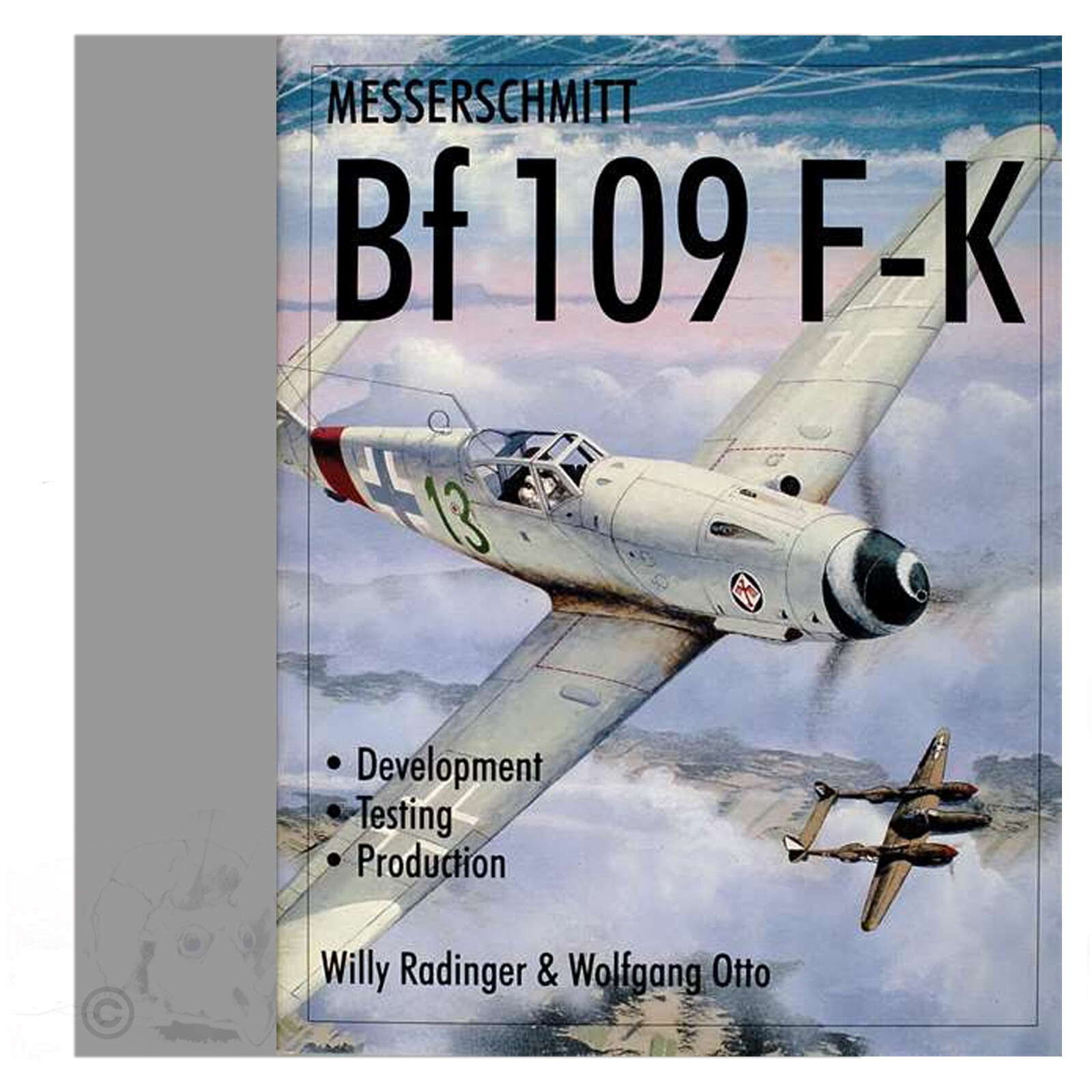 BOOK: MESSERSCHMITT BF 109F THROUGH K – HARD COVER SH1023CSN