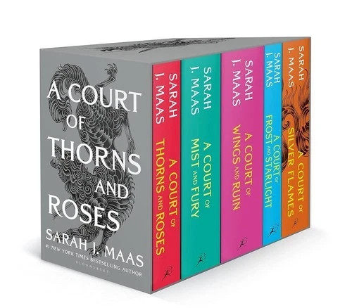 Sarah J. Maas (DAMAGED) Paperback Box Set A Court of Thorns and Roses NEW