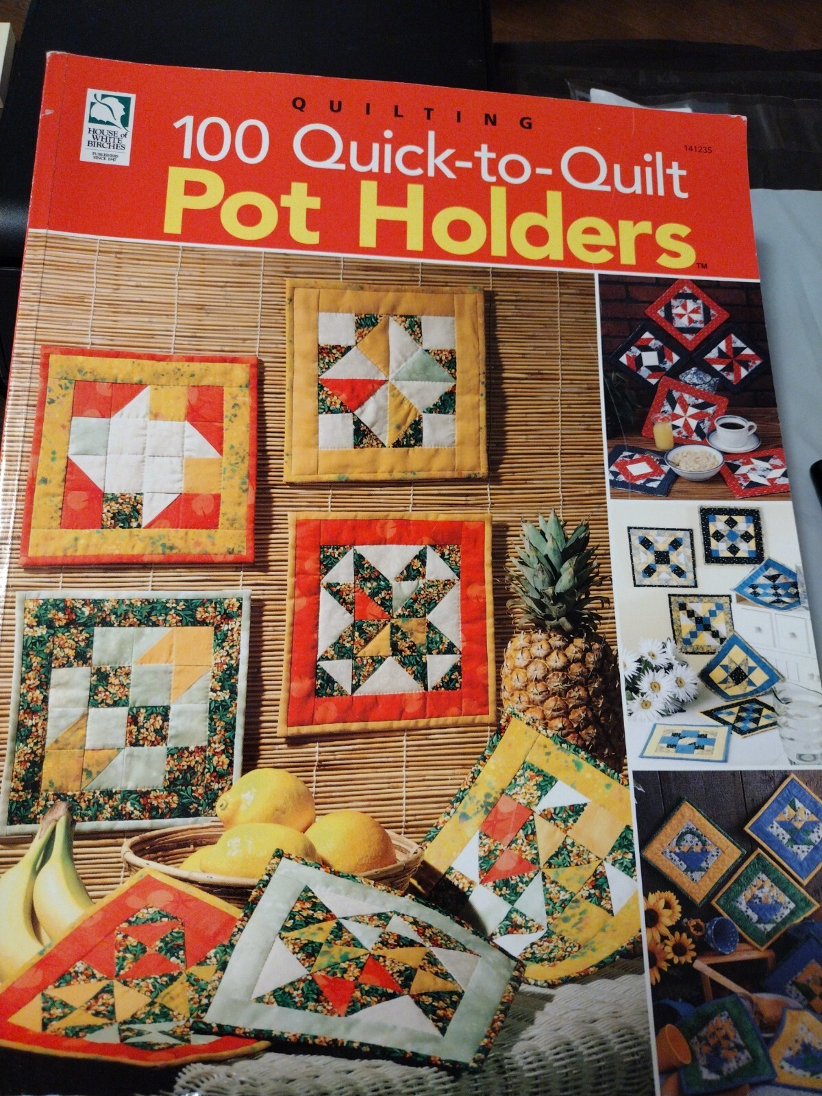 2292 100 Quick-to-Quilt Pot Holders by Jeanne Stauffer (2004, Trade Paperback)