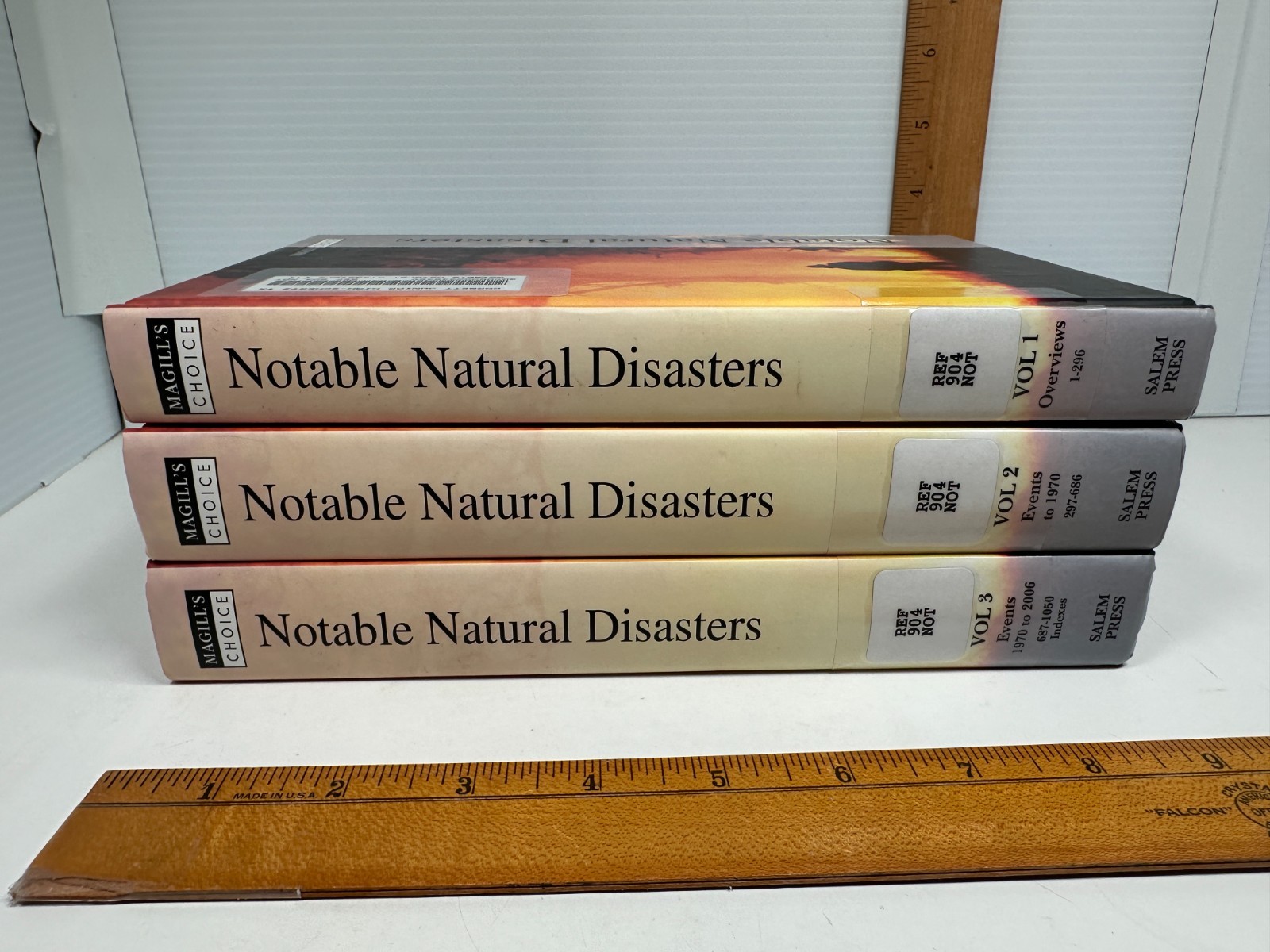 Notable Natural Disasters , Magill’s Choice 3 Volume Set Homeschool Reference