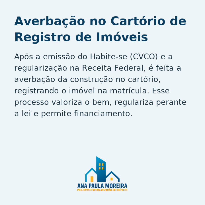 regularização de imóveis, projetos de construção, aprovação de planta, alvará de construção, habite-se, cvco, averbação de imóvel, prefeitura de curitiba, engenheira civil, arquiteta curitiba, projeto arquitetônico, projeto elétrico, projeto hidráulico, projeto estrutural, projeto sanitário, legalização de obra, regularização de obra, imóveis irregulares curitiba, assessoria técnica, documentação de imóveis, cartório de registro de imóveis, prefeitura de curitiba obras, legalização prefeitura, emissão de alvará, construção civil curitiba, projetos residenciais, projetos comerciais, reformas e ampliações, regularização junto à prefeitura, vistoria técnica, certidão de conclusão de obra, habite-se curitiba, arquiteta ana paula moreira, projetos e regularização curitiba, regularização de imóveis em curitiba, regularização de casas, projeto casa curitiba, engenharia e arquitetura curitiba, projeto de legalização, imóveis prontos para averbação, consultoria em construção civil, projeto para financiamento caixa, projeto e execução de obras, projeto completo de casa, regularização de imóveis residenciais, serviços de engenharia curitiba, regularização rápida de imóveis, emissão de documentos imobiliários, escritório técnico curitiba, projetos novos e reformas, documentação imobiliária completa, assessoria para construtoras, aprovação de projeto na prefeitura, planta de casa curitiba, desenho arquitetônico, engenharia e legalização, engenheira de imóveis curitiba, especialista em regularização imobiliária, regularização fácil curitiba.