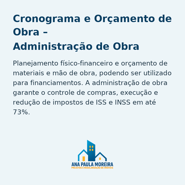 Orçamento de obra em curitiba