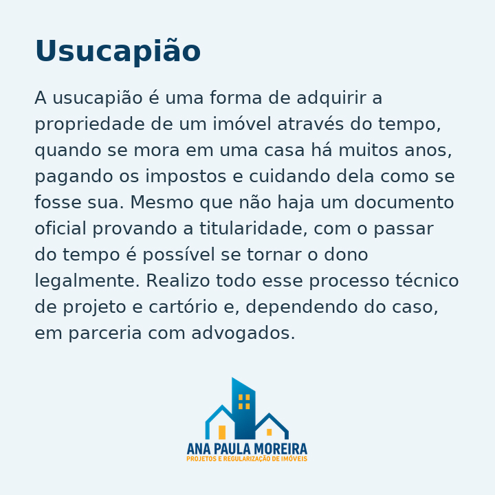 Pedido Usucapião em Curitiba